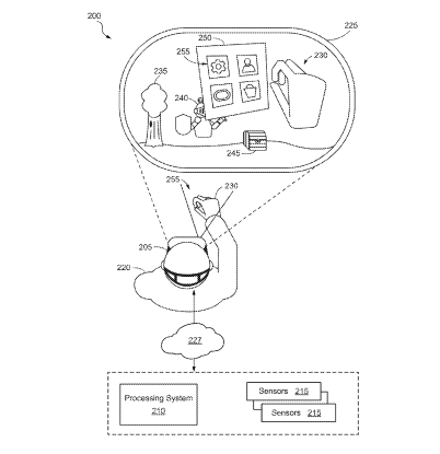 2025年12月20日美国专利局新申请AR/VR专利摘选