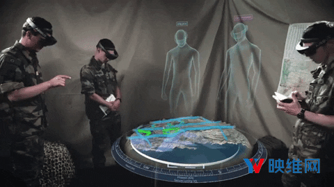 空中客车演示HoloLens全息军事沙盘