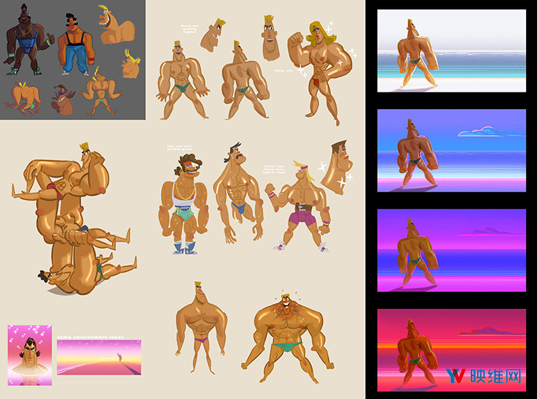 《Beach Body Bros》分享如何用Oculus Medium进行3D创作