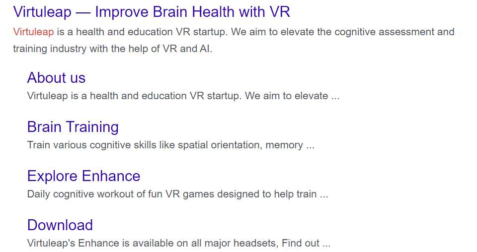 专注用VR改善大脑健康，Virtuleap完成250万美元融资