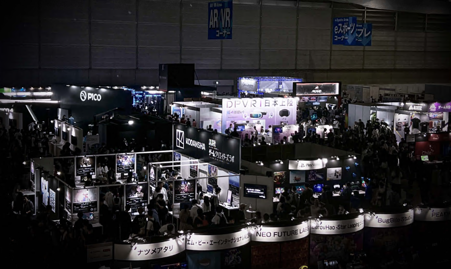 大朋VR亮相2023东京游戏展，展位“躺赢”火爆全场