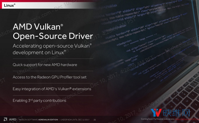 移动VR福音，AMD即将开源Vulkan Linux驱动源代码