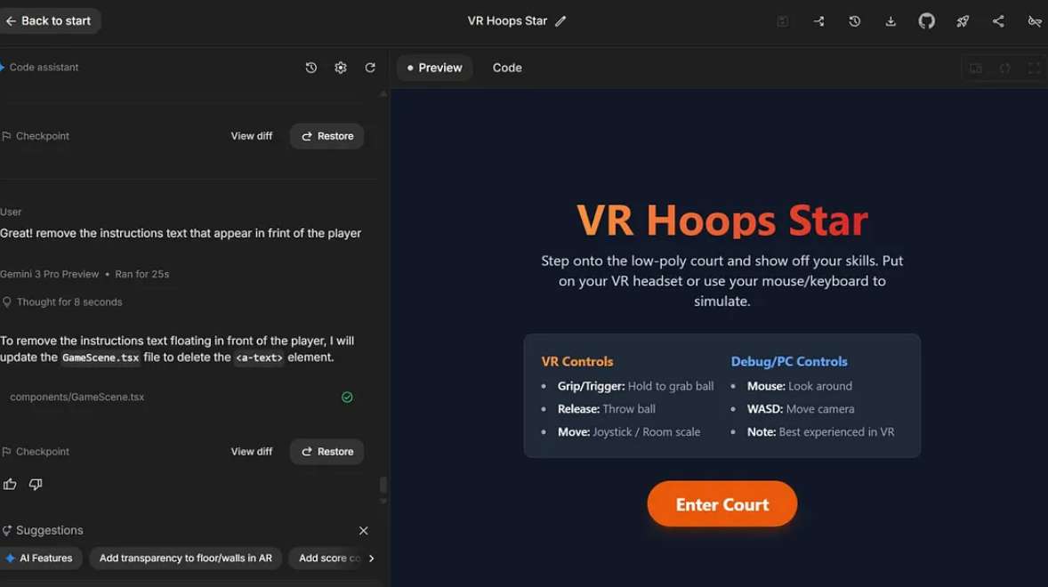 空间氛围编程：如何用AI在15分钟内创建XR体验原型