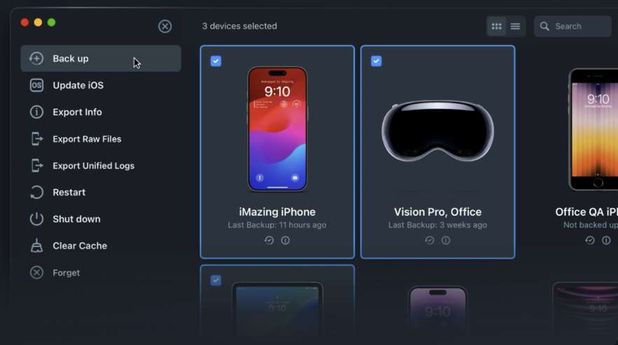苹果设备备份管理软件iMazing发布3.0版本，新增Vision Pro支持