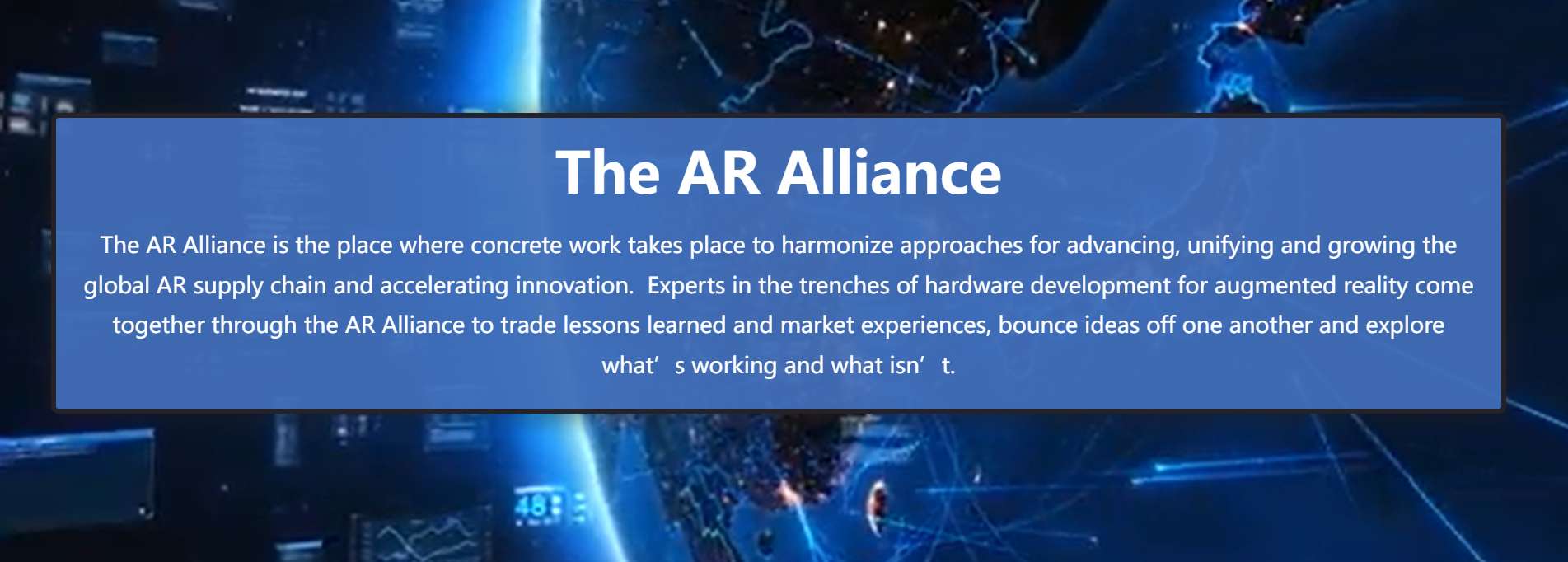 Meta将作为创始成员加入AR联盟AR Alliance