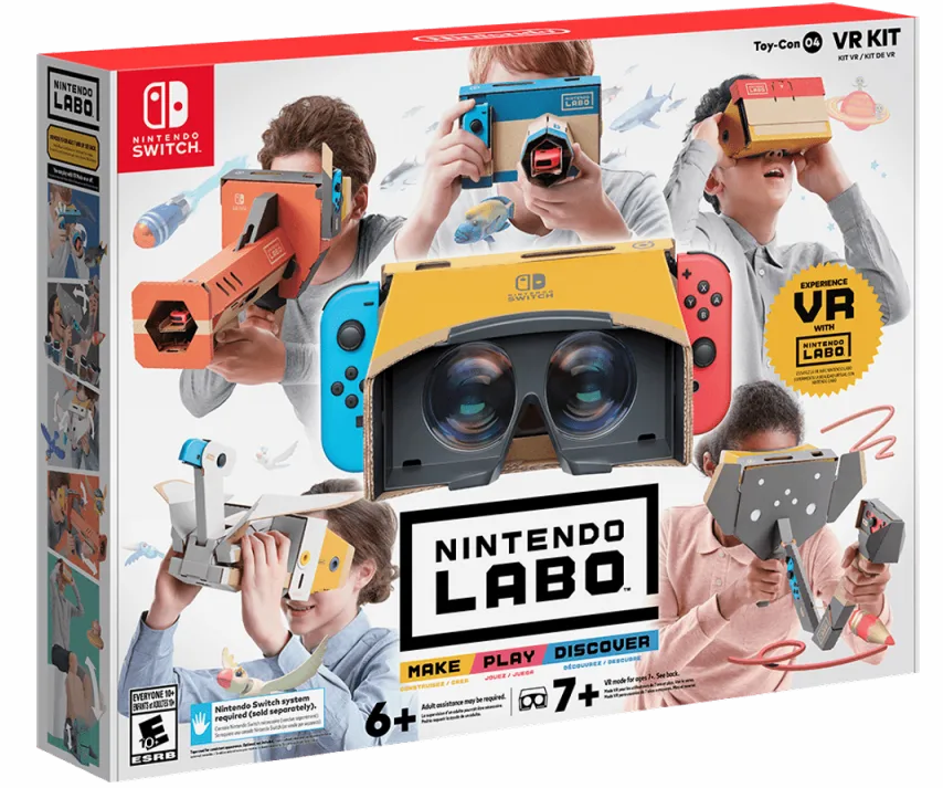 发售三天，任天堂Labo VR在美国迅速脱销