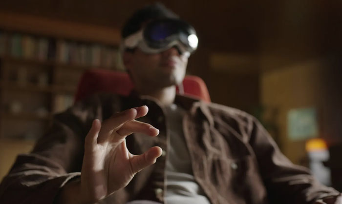 苹果介绍Vision Pro基于神经科学技术的手眼协调控制