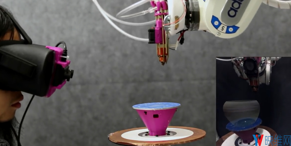 AR+3D打印，康奈尔大学博士让机械臂成智能设计助手