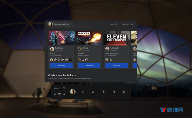 Oculus推出全新“同玩”VR社交体验，直接切入第三方程序场景