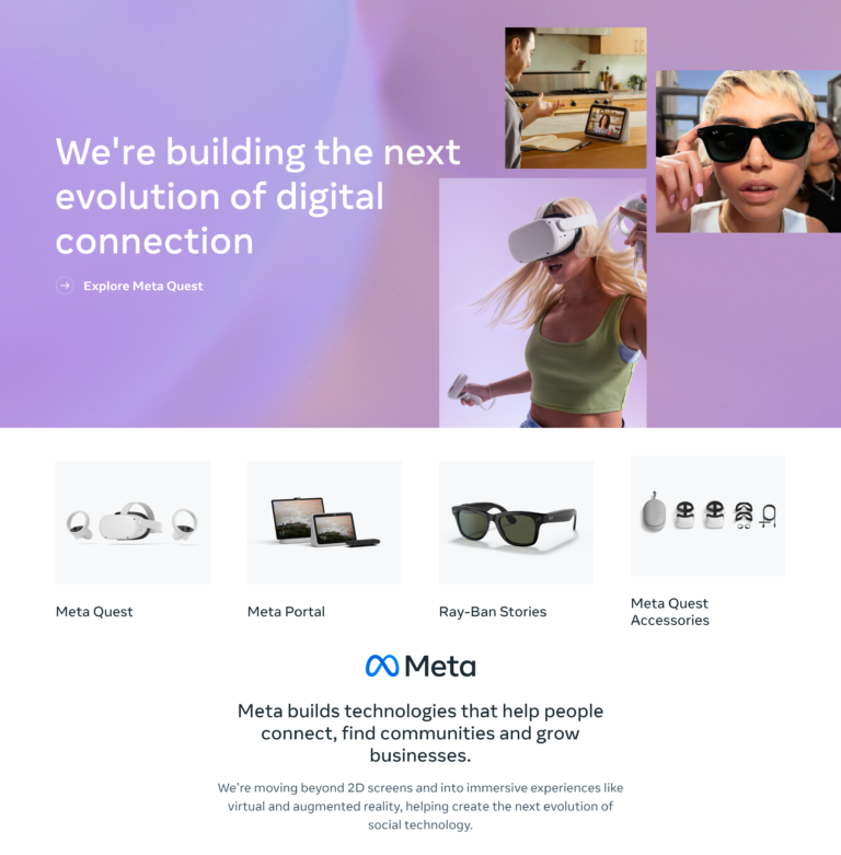最新资讯Oculus.com域名已被“Meta Store”取代