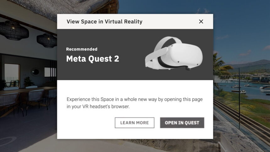 最新资讯Meta正式推出Web Launch功能，以简化Quest的WebXR访问流程