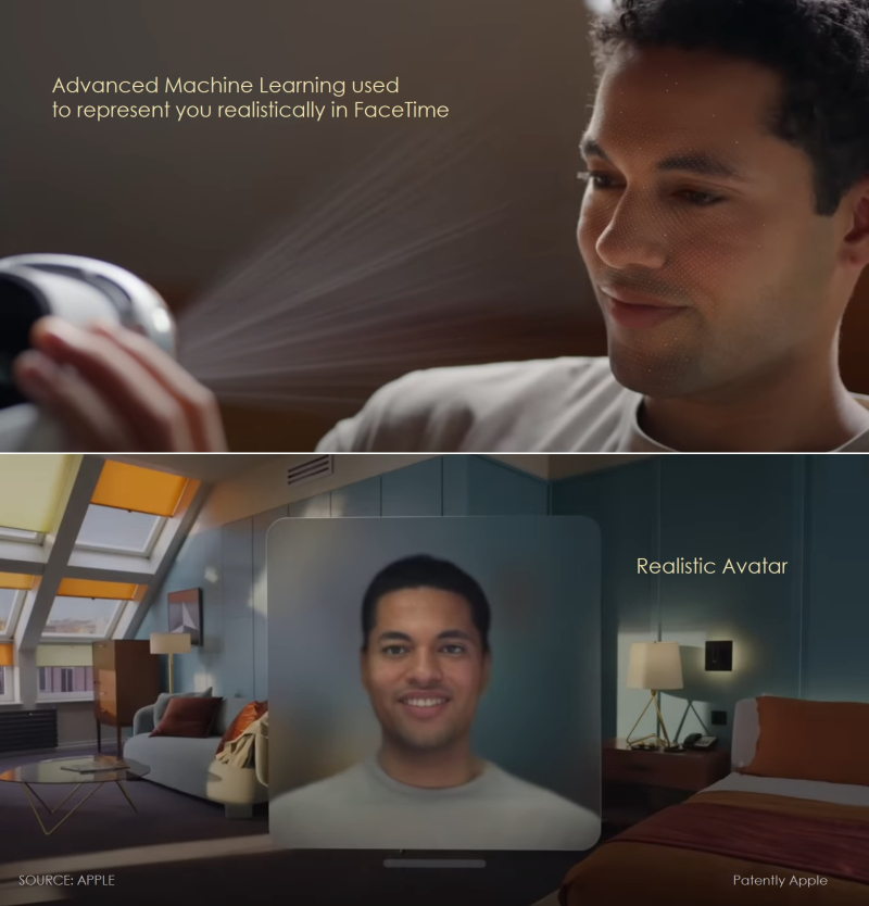 最新资讯苹果新专利：扩展在Vision Pro中创建用户逼真虚拟人形象的注册流程