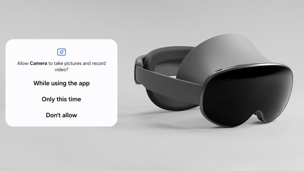 最新资讯Android XR将允许应用程序访问透视相机数据