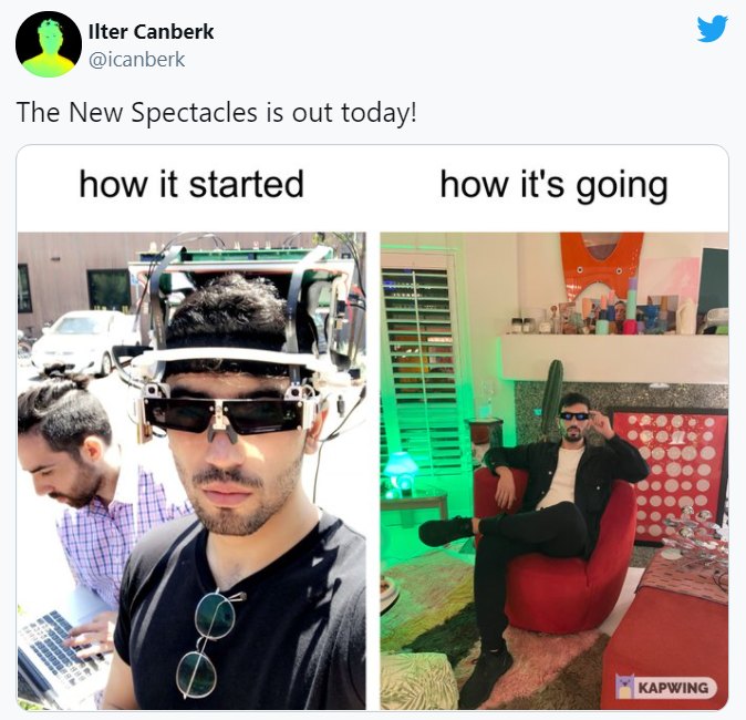 Snap展示Spectacles AR智能眼镜最初研发原型