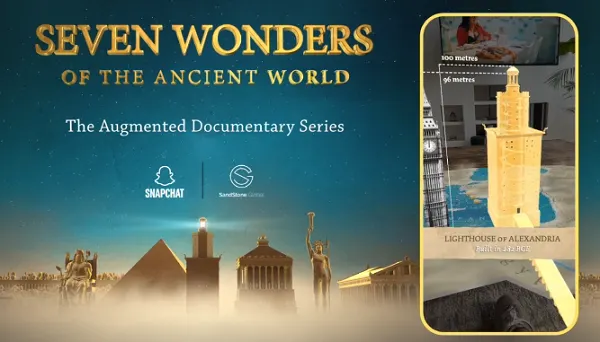 最新资讯Snapchat携手英国第五频道，将AR技术融入古迹探索电视节目