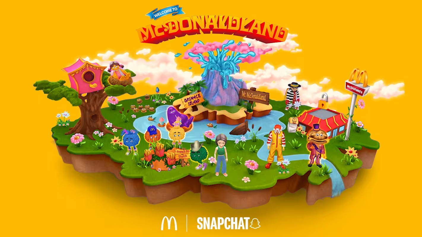 最新资讯Snapchat为麦当劳打造两款互动式AR滤镜