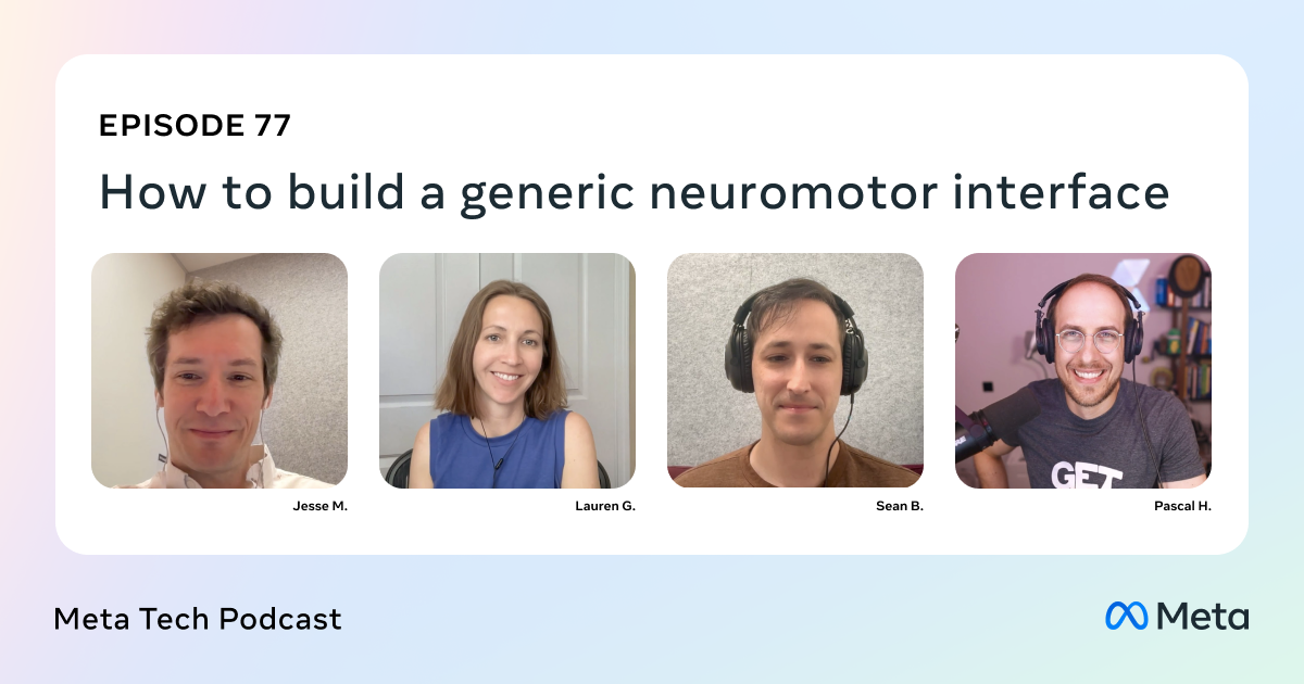 硬件Meta眼镜标配的手环竟有这么多黑科技，技术团队解密背后开发历程