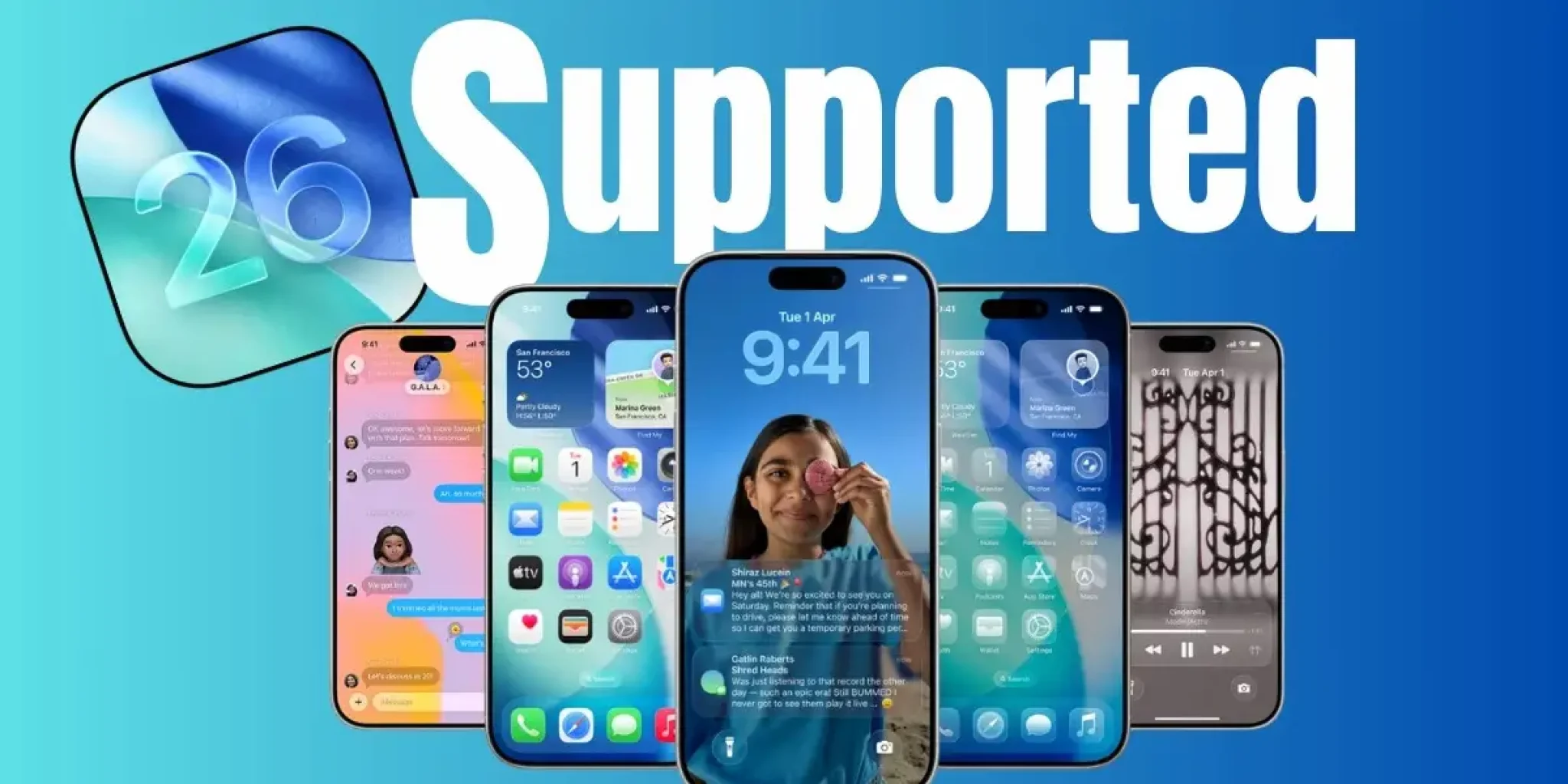 最新资讯iOS 26新功能：如何开启iPhone锁屏壁纸的3D空间效果