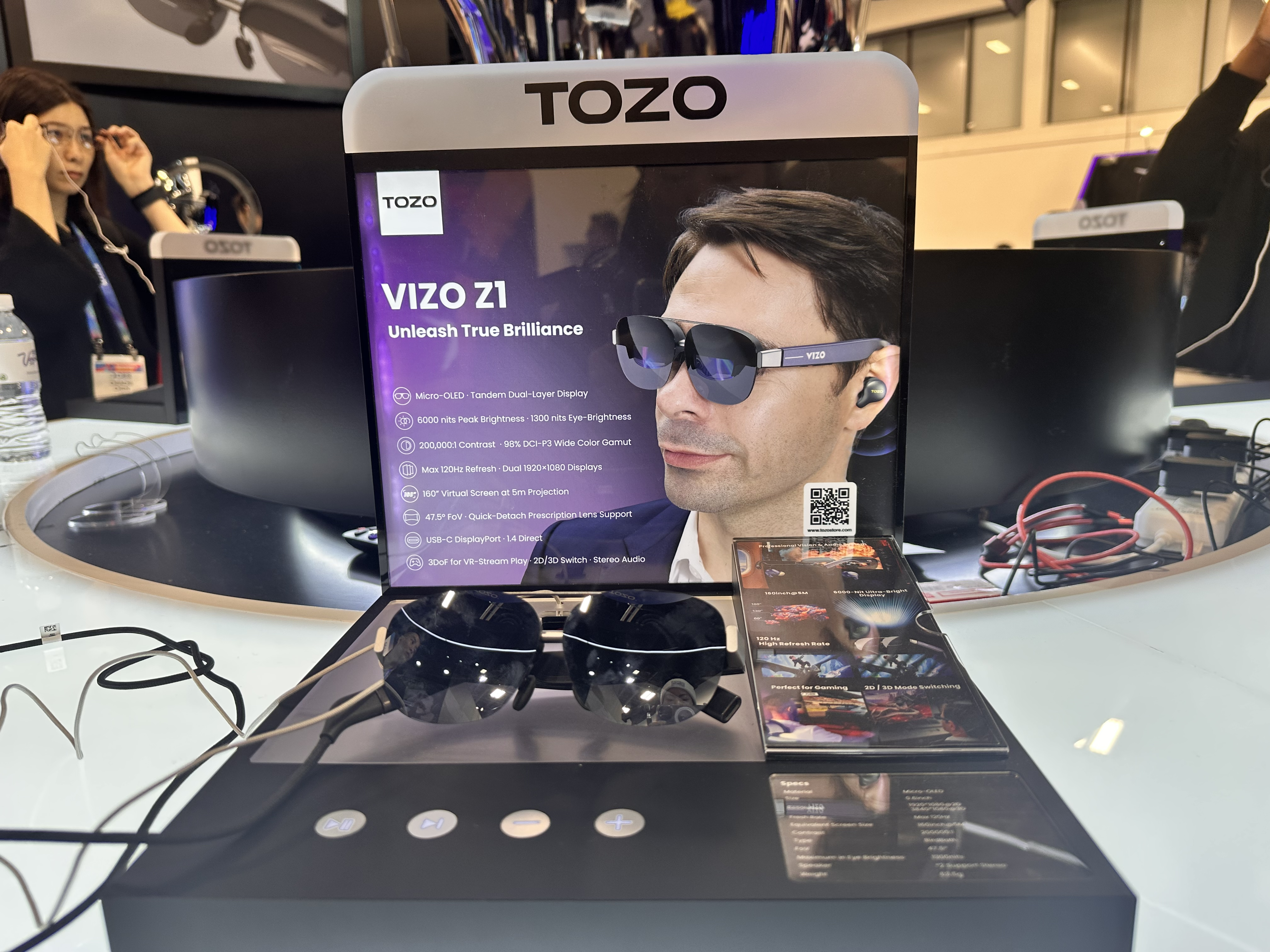 CES2026【CES2026】美国西雅图消费电子品牌TOZO带来智能眼镜系列展品