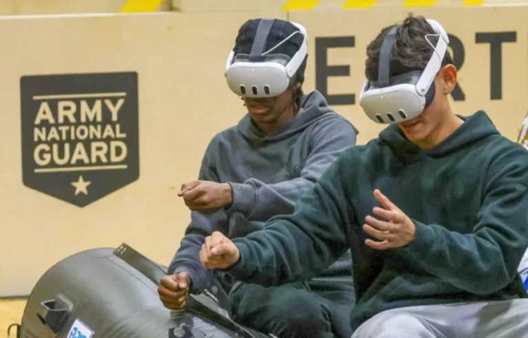 最新资讯美国陆军国民警卫队将MR灾害模拟系统引入高中校园