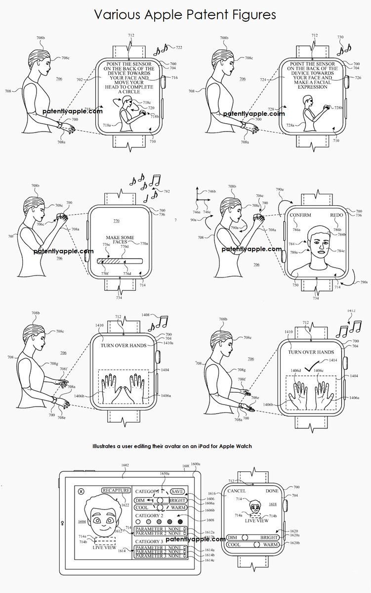 最新资讯苹果新专利：通过Apple Watch创建可用于AR/VR环境的虚拟化身