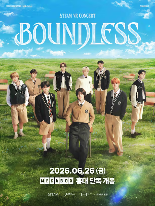 最新资讯KPOP男团&TEAM VR演唱会《Boundless》将于6月26日登陆院线