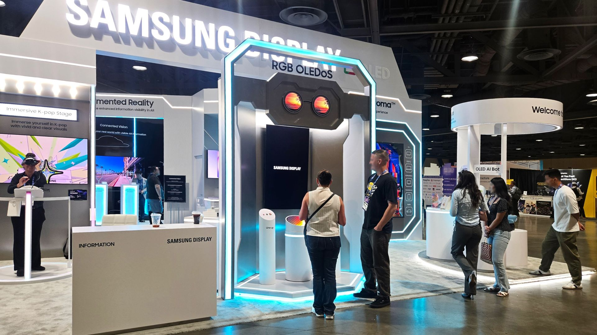 最新资讯Samsung Display 携 RGB OLEDoS 等前沿显示技术亮相 AWE 2026