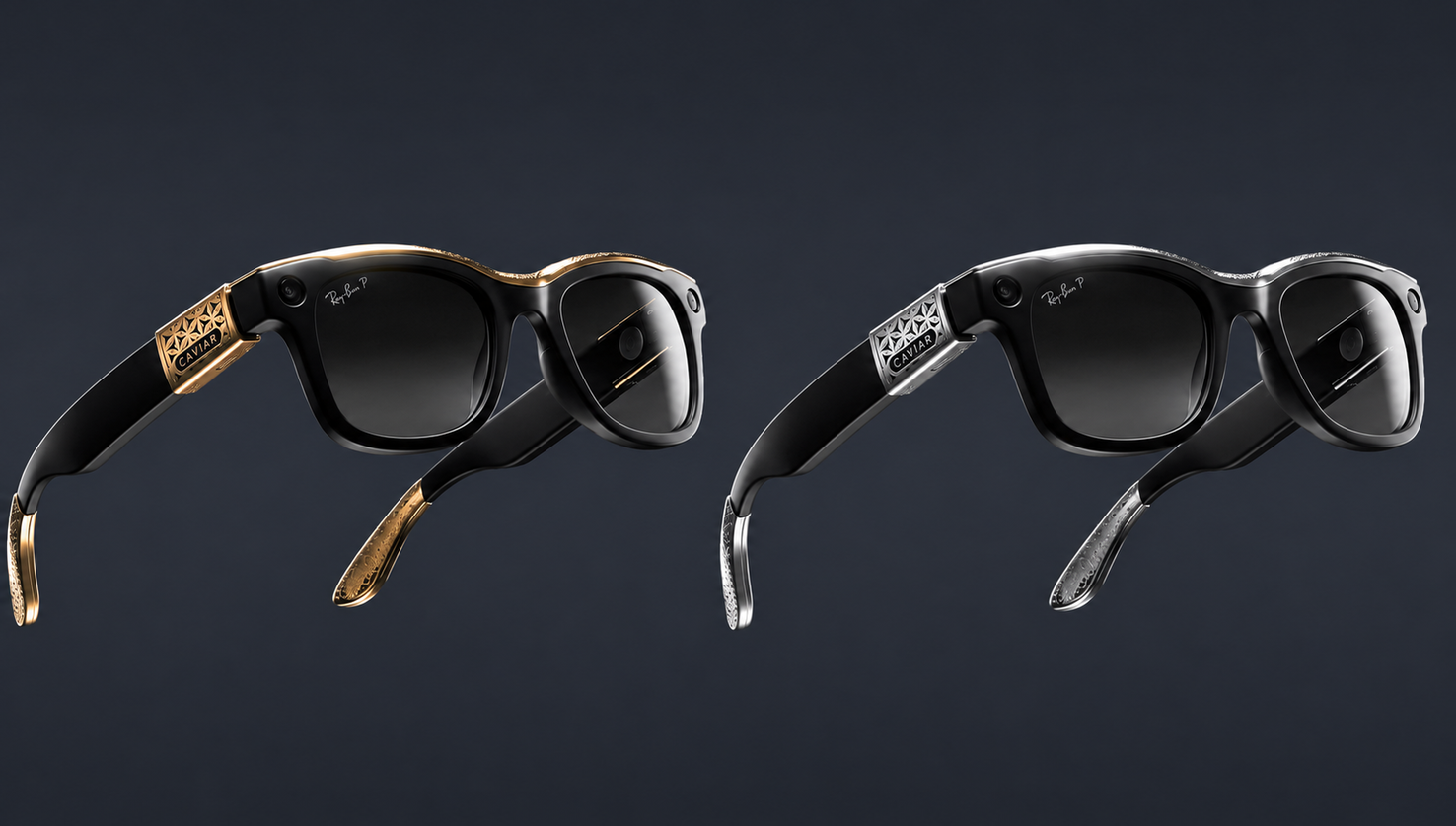 最新资讯Caviar推出奢华版Ray-Ban Meta智能眼镜，全球限量24副售价超6000美元