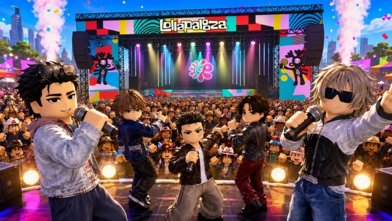 最新资讯Live Nation落地Roblox《音乐节大亨》，联动Lollapalooza拓展虚拟音乐生态