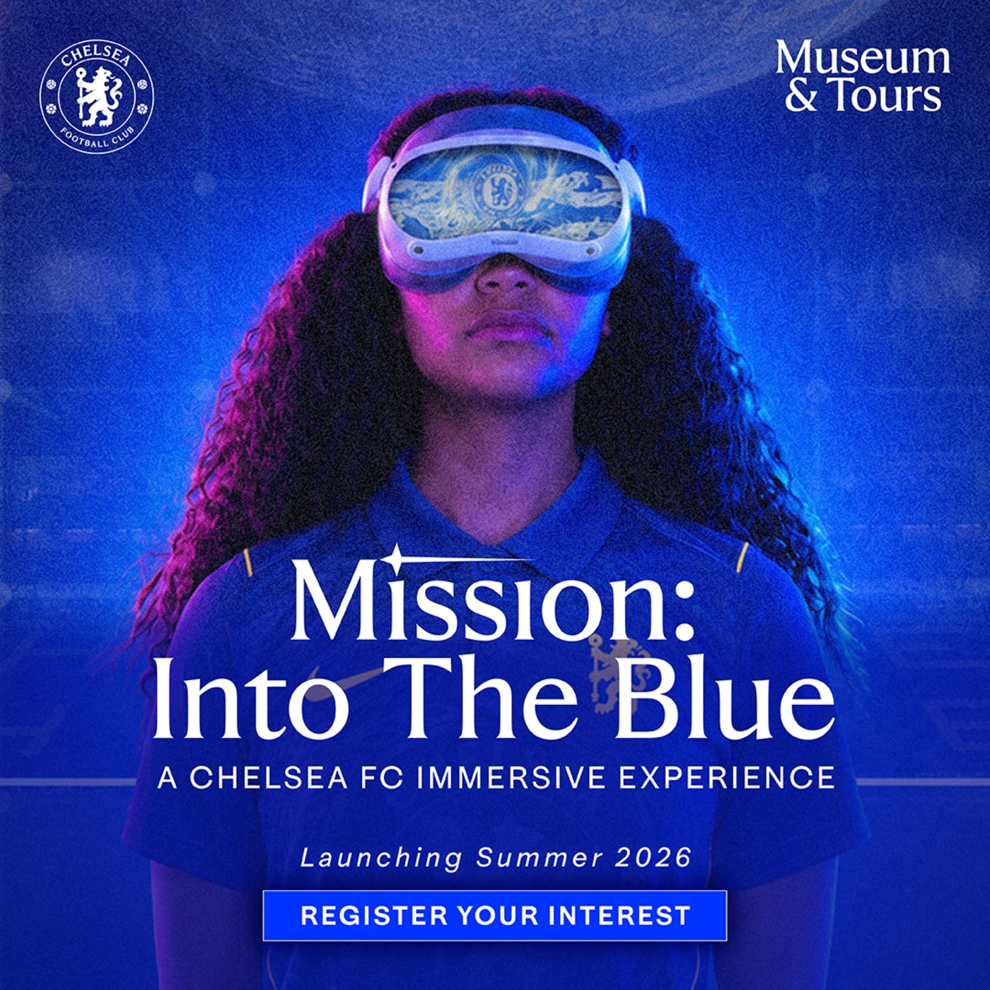 最新资讯切尔西推出VR球迷冒险项目《Mission: Into The Blue》，今夏落地斯坦福桥