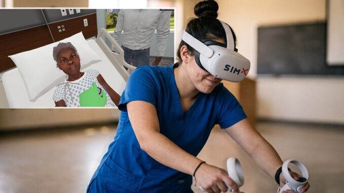 最新资讯SimX VR医疗培训平台新增两套护理课程，支持自主模拟练习