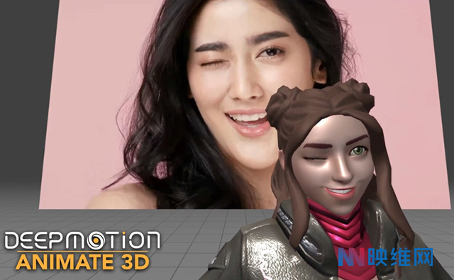 AI动捕厂商DeepMotion推出无标记人面追踪功能，快速生成3D人脸动画