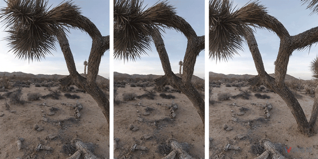 谷歌推出高质量360度视频拼接算法：基于视图插值的光流