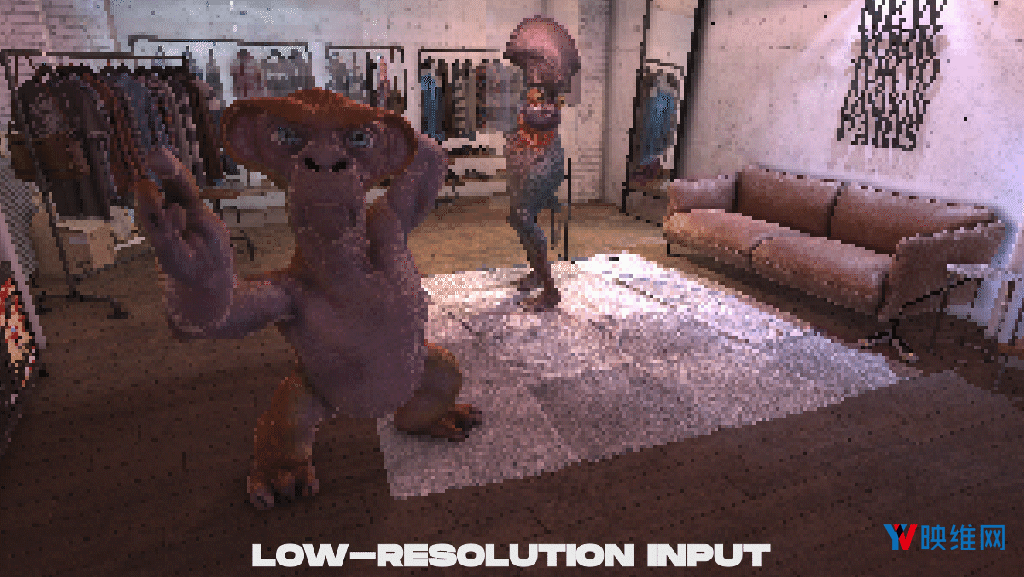 Facebook宣布神经超采样实时渲染，实现VR高清显示新突破，低清图像实时转高清