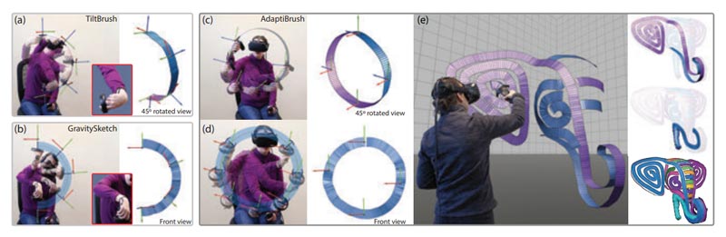 研究员带来AdaptiveBrush绘画工具，允许绘制各种复杂几何图形