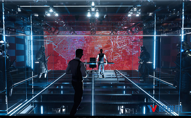 电影《疾速追杀3》如何利用VR设计交互式3D玻璃办公室