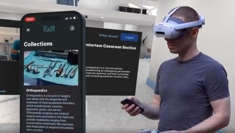 ExR-VR Education用PICO头显提供灵活的VR医疗保健解决方案