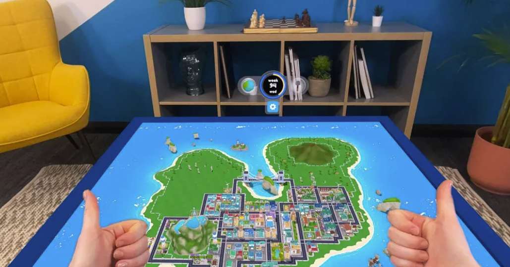 模拟城市建设游戏《Little Cities》登陆Apple Vision Pro