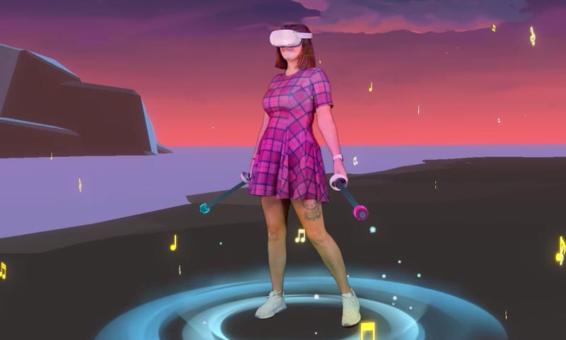 Steam特别好评，VR音乐作品《节奏萌音》登陆Pico Neo 3