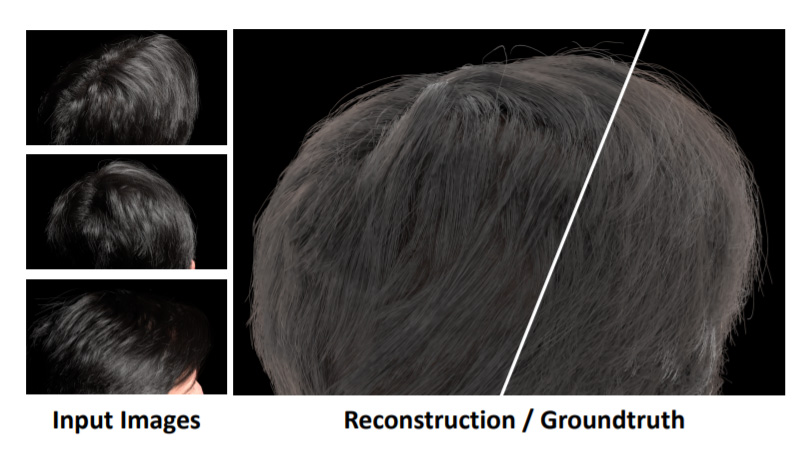 Facebook FRL提出逆向绘制重建，实现虚拟化身头发照片级真实感