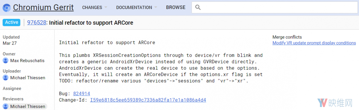 代码显示谷歌计划将ARCore集成到Chrome OS