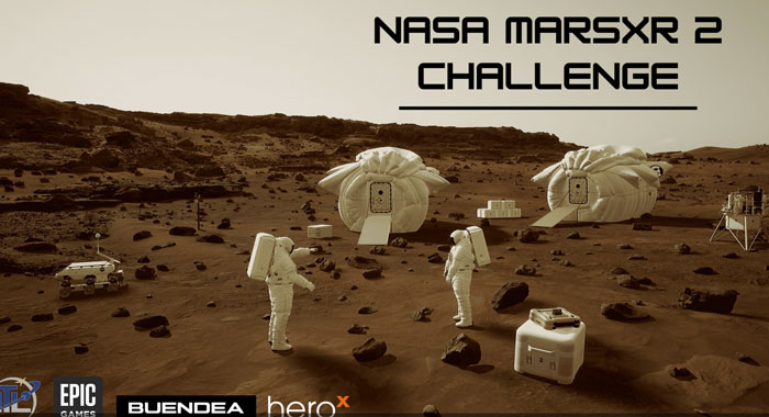 NASA通过开发挑战赛寻求火星舱外作业AR/VR模拟训练解决方案