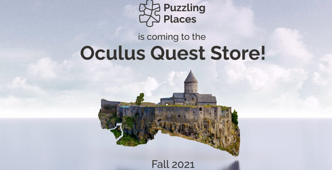 App Lab拼图游戏《Puzzling Places》秋季登陆Oculus Quest