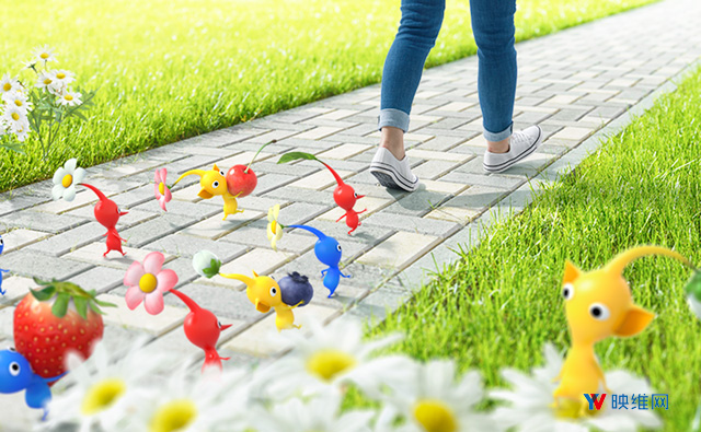 皮克敏AR游戏《Pikmin Bloom》正式发行