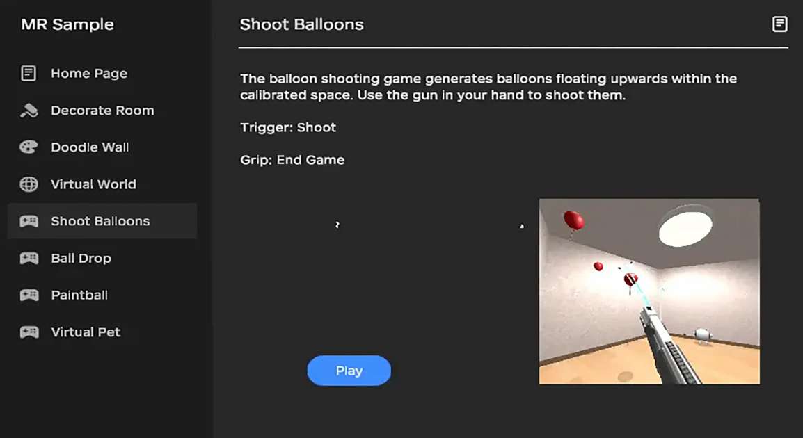 PICO发布开发者生态混合现实、空间音频与自适应分辨率示例