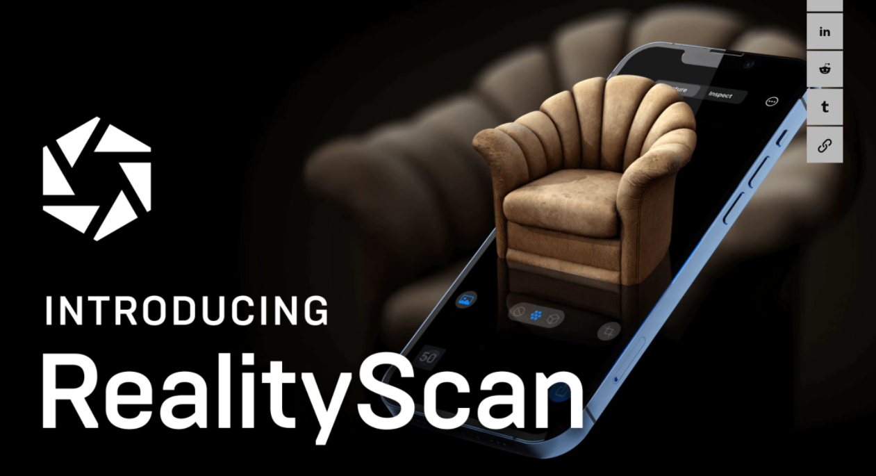 Epic Games发布免费3D扫描应用RealityScan