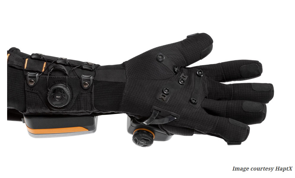 5495美元起，触觉反馈手套HaptX gloves G1开启预购