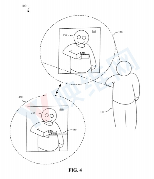 苹果AR/VR专利针对“镜子反射”提出内容替换解决方案