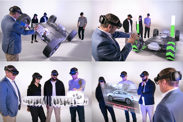 奥迪用HoloLens 2提升线下车展体验和工厂物流规划效率