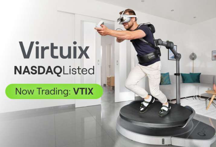 Virtuix在纳斯达克上市并获1100万美元融资